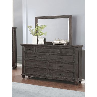 Atascadero 9-drawer Dresser Weathered Carbon