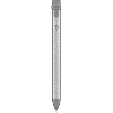 Logitech - Crayon Digital Pencil for All Apple iPads (2018 releases and later) - Mid Gray