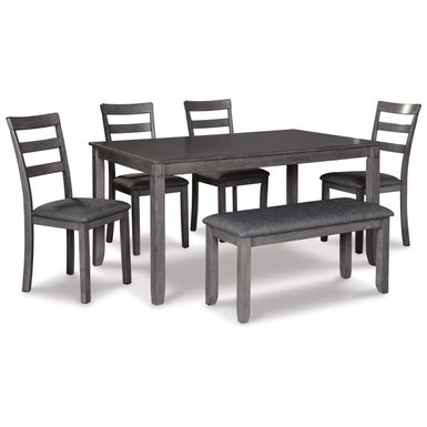 Bridson Rectangular Dining Room Table Set (6/CN)