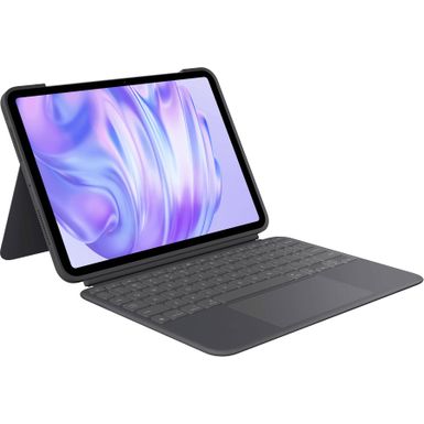 Logitech - Combo Touch for iPad Pro 11-inch (Latest Model)(M4 chip) Keyboard Case with Detachable Keyboard and Trackpad - Graphite