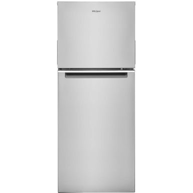 Whirlpool - 11.6 Cu. Ft. Top-Freezer Counter-Depth Refrigerator - Stainless Steel