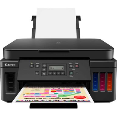 Canon - PIXMA MegaTank G6020 Wireless All-In-One Inkjet Printer - Black