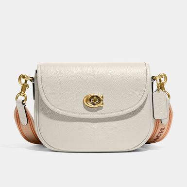 Coach Willow Saddle Bag - B4/Chalk