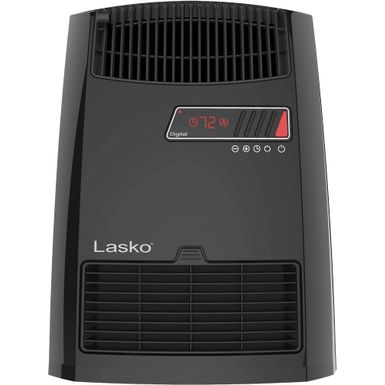 Lasko - Portable Digital Ceramic Space Heater with Warm Air Motion Technology - Black