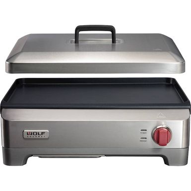 Wolf Gourmet - Precision Griddle with Lid - Stainless Steel