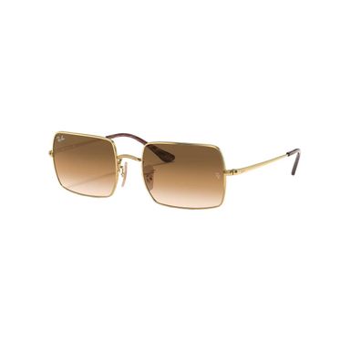 Ray-Ban Rectangle Sunglasses (RB1969-914751, Gold/Light Brown Gradient)