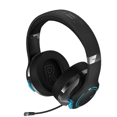 Edifier - G5BT Wireless Gaming Headset with 40 Hour Battery Life, RGB lighting for Xbox XS, Playstation, Nintendo, Mobile & PC - Black