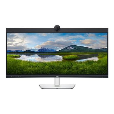 Dell - 34.1" IPS LED Curved 60Hz Monitor with HDR (USB, HDMI) - Black, Silver, Dual Color