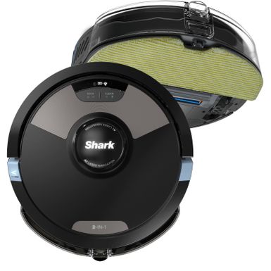 Shark - AI Ultra 2-in-1 Robot Vacuum  Mop with Sonic Mopping Matrix Clean Home Mapping WiFi Connected - Black