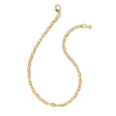 Kendra Scott Korinne Chain Necklace (Gold)