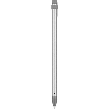 Logitech - Crayon Digital Pencil for All Apple iPads (2018 releases and later) - Mid Gray