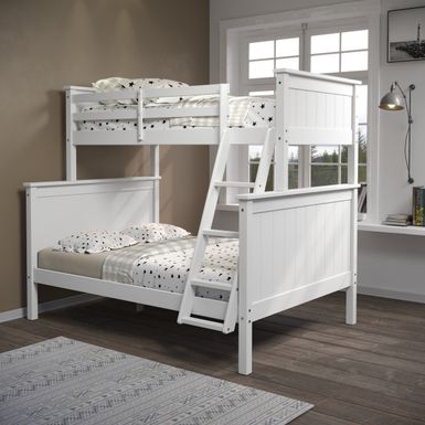 Pierlet Twin Over Full Bunk Bed White