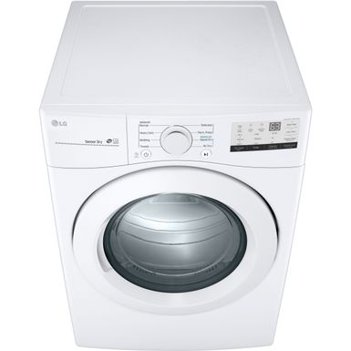 LG 7.4-Cu. Ft. Front Load Electric Dryer in White