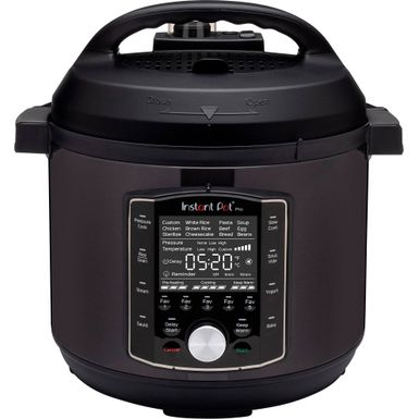 Instant Pot - 6qt Pro Electric Pressure Cooker - Black