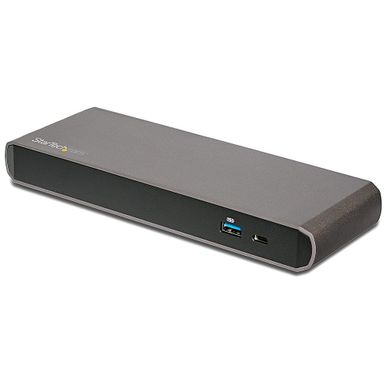 StarTech.com Thunderbolt 3 Dock Dual Monitor 4K 60Hz TB3 Laptop Docking Station with DisplayPort 85W Power Delivery 3x USB 3.0 Gigabit Ethernet (GbE) Thunderbolt 3 Dock with PD - Dual 4K 60Hz TB3 Dock (TB3DK2DPPD) - docking station - USB-C - DP - 1GbE