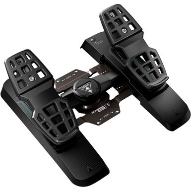 Turtle Beach - VelocityOne Rudder Universal Rudder Pedals for Windows PCs, Xbox Series X, Xbox Series S with Adjustable Brakes - Black