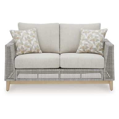 Seton Creek Outdoor Loveseat with Cushion