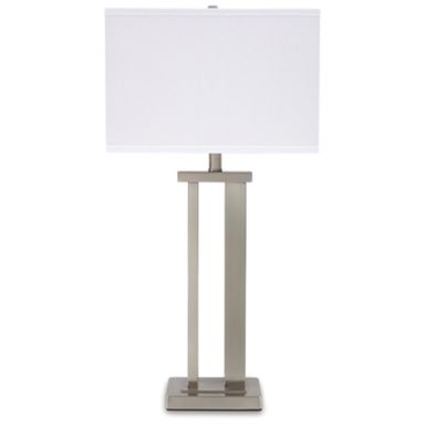 Silver Finish Aniela Metal Table Lamp (2/CN)