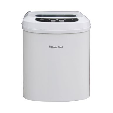 Magic Chef 27 lb. White Countertop Ice Maker