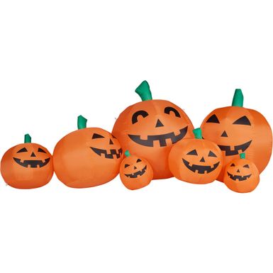 10-Ft. Wide Prelit Inflatable Pumpkin Family