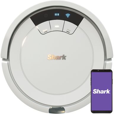 Shark - ION Robot Vacuum Wi-Fi Connected - Light Gray