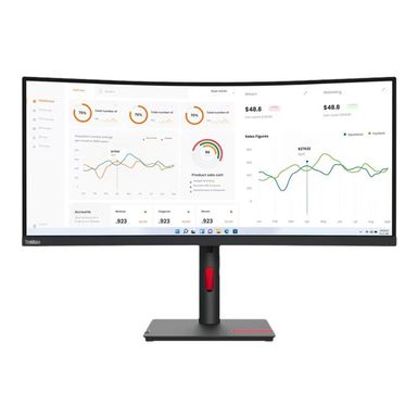 Lenovo ThinkVision T34w-30 - LED monitor - curved - 34