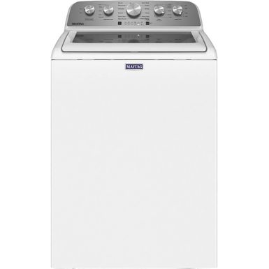 Maytag - 4.8 Cu. Ft. High Efficiency Top Load Washer with Extra Power Button - White