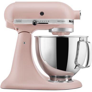 KitchenAid Artisan Series 325-Watt Tilt-Back Head Stand Mixer in Feather Pink