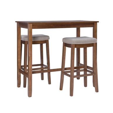 Ansley 3Pc Bar Set Rustic