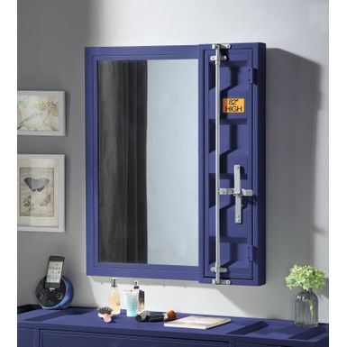 ACME Cargo Vanity Mirror, Blue