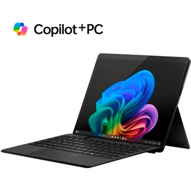 Microsoft - Surface Pro - Copilot+ PC - 13 - Snapdragon X Plus - 16GB RAM - 512GB SSD - Device+Keyboard Bundle - Black