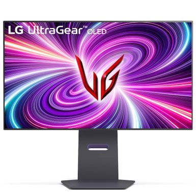 LG - UltraGear 32" OLED Dual Mode (4K UHD 240Hz,FHD 480Hz), 0.03ms NVIDIA G-SYNC Compatible, AMD Freesync Pro Gaming Monitor - Black