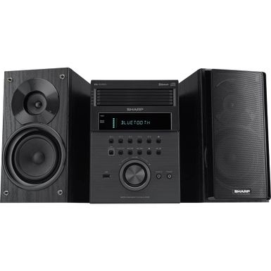 Sharp - 5-Disc Micro System - Black