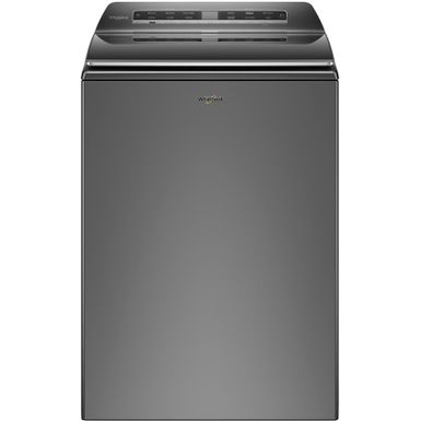 Whirlpool - 5.2 Cu. Ft. High Efficiency Smart Top Load Washer with 2 in 1 Removable Agitator - Chrome Shadow