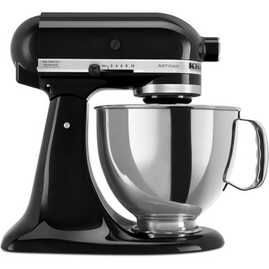 KitchenAid Artisan Series 325-Watt Tilt-Back Head Stand Mixer in Onyx Black