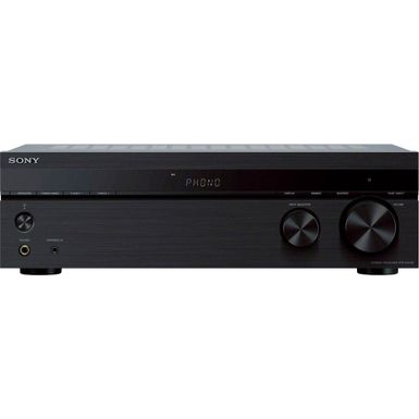 Sony - STRDH190- 2-Ch. Stereo Receiver with Bluetooth & Phono Input for Turntables - Black