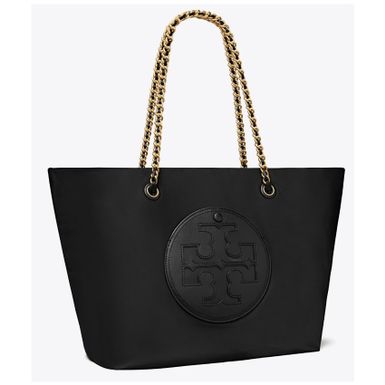 Tory Burch Ella Chain Tote-Black