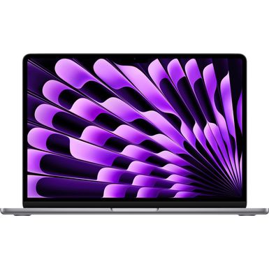 Apple - MacBook Air 13-inch Apple M3 chip Built for Apple Intelligence - 16GB Memory - 256GB SSD - Space Gray