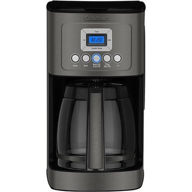 Cuisinart - 14-Cup Coffee Maker with Water Filtration - Black Stainless Steel