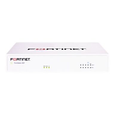 Fortinet FortiWiFi 40F - security appliance - Wi-Fi 5 - with 1 year FortiCare 24X7 Service + 1 year FortiGuard