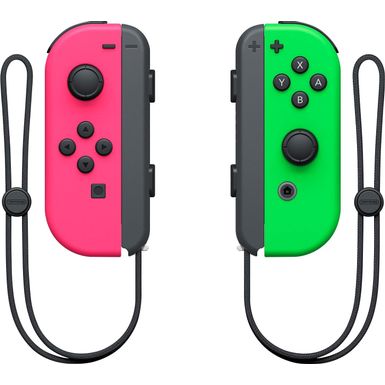 Joy-Con (L/R) Wireless Controllers for Nintendo Switch - Neon Pink/Neon Green