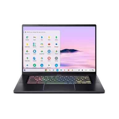 Acer - Chromebook Plus 516 GE Cloud Gaming Laptop with Google AI- 16 2560x1600 120Hz - Intel Core 5 120U - 8GB RAM - 256GB SSD - Obsidian Black