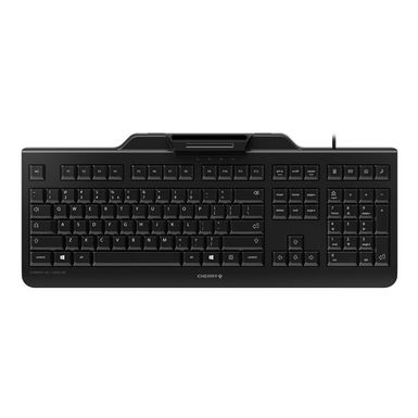 CHERRY KC 1000 SC - keyboard - US - black - TAA Compliant Input Device