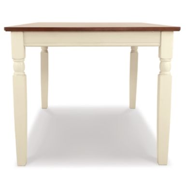 Brown/Cottage White Whitesburg Rectangular Dining Room Table