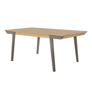 Nogales Wooden Dining Table Acacia and Coastal Grey