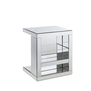 ACME Dominic Accent Table, Mirrored