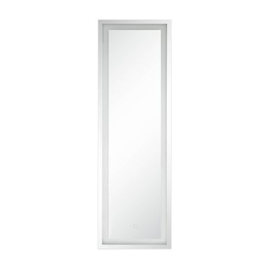 ACME Dominic Floor Mirror w/LED, Mirrored