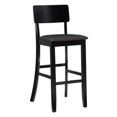 Ketchum Contemporary Barstool Black