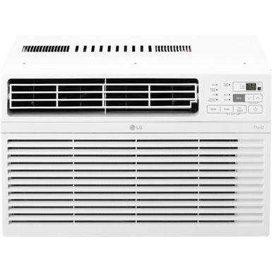 LG - 8,000 BTU 115V Window-Mounted Air Conditioner with Wi-Fi Control