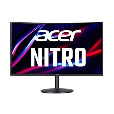 Acer -31.5" LED Curved Zero-Frame WQHD 165Hz 1ms FreeSync Monitor (DisplayPort, HDMI) - Black